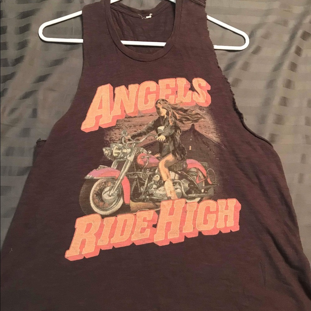 SOLD Spell Angels Ride High Tank RARE . - Picture 2 of 8